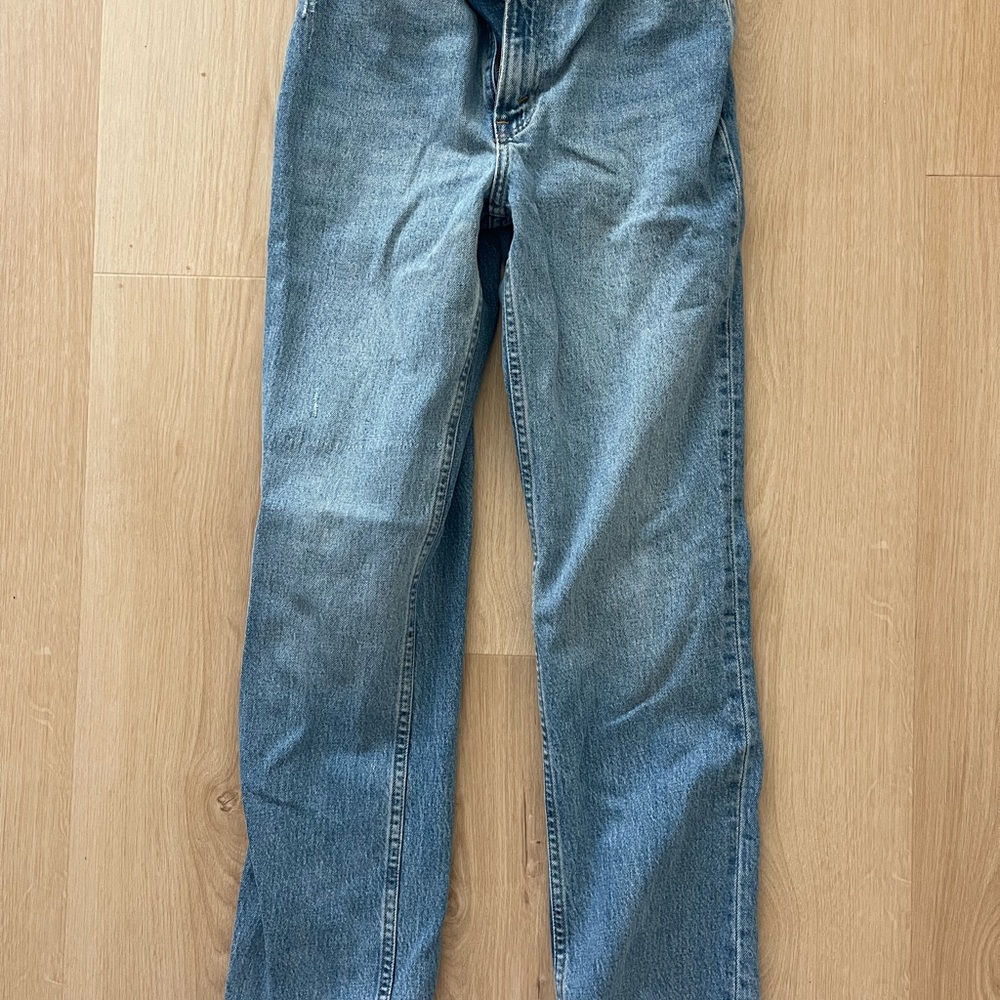 Abercrombie & Fitch Light Blue Straight Leg Jeans